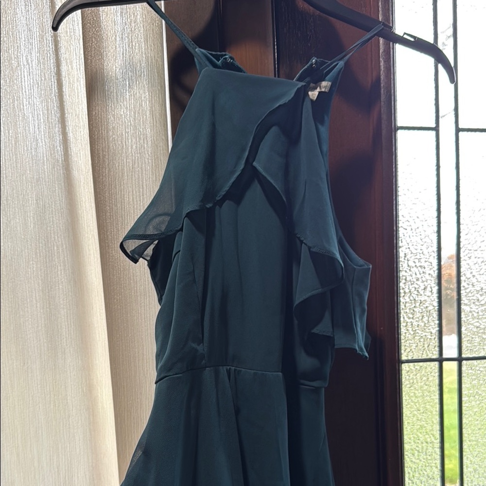 Teal Sleeveless Dress